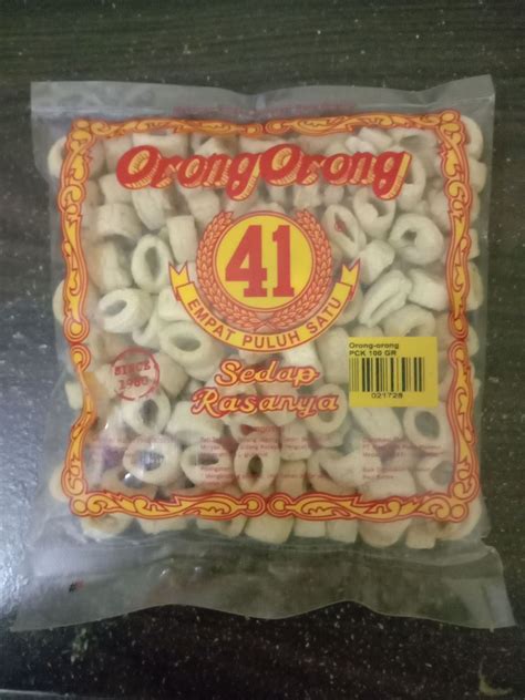 Kerupuk Orong Orong Original Khas Medan Gram Lazada Indonesia