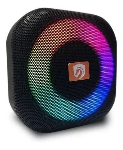 Caixa De Som Resistente A Agua Hmaston Rgb Bluetooth