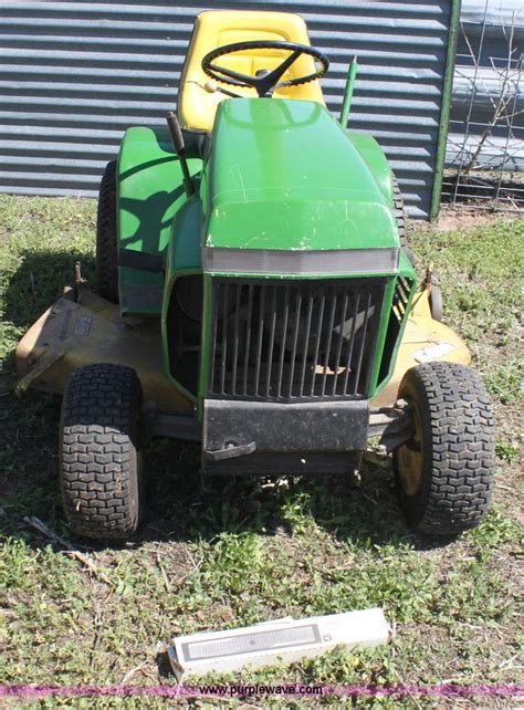 John Deere 210 Lawn Mower In Cunningham Ks Item Ae9246 Sold Purple