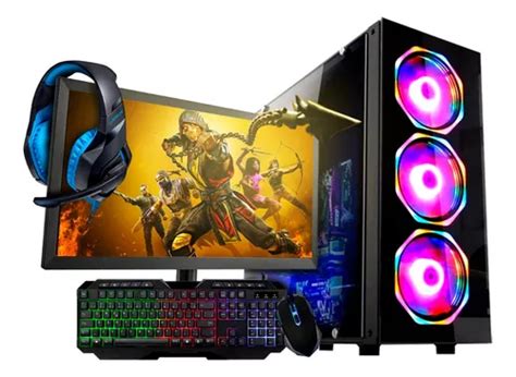 Pc Gamer I5 16gb Hd 500gb Monitor 21 Kit Gamer Gtx 1650 4gb