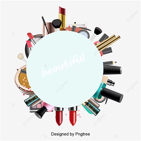 Cosmetics Logo Design PNG