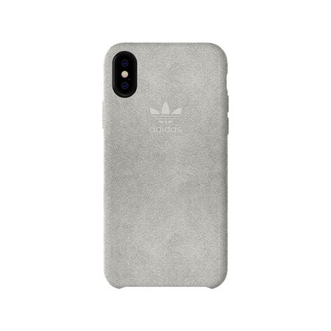 Adidas Originals Slim Case Ultrasuede Iphone Xs Grey