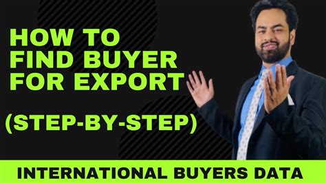 How To Find Buyers For Export International Buyers Data For Export