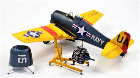 Asmr Full Build Of The Eduard Scale Model Aircraft F F Hellcat