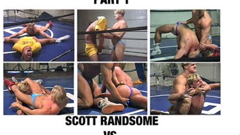 Bgwrestlingmuscle Fantasy Fight 2 Part 1 Scott Randsome Vs Tom Katt Quicktime Mov