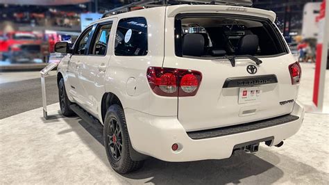 THE NEW POWERFULL 2021 Toyota Sequoia TRD PRO In Super White YouTube