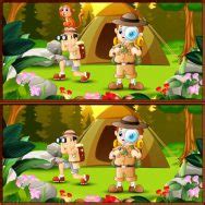 Spot Differences Camping Play Free Games Online