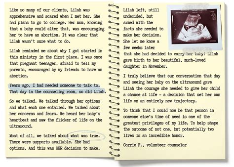 Note 4 From Inside The Battle Wellspring Life Ministry Pro Life