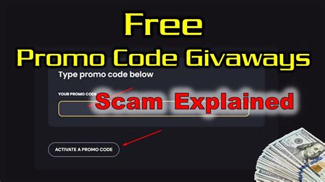 Free Bitcoin Promo Code Giveaway Scam Explained YouTube