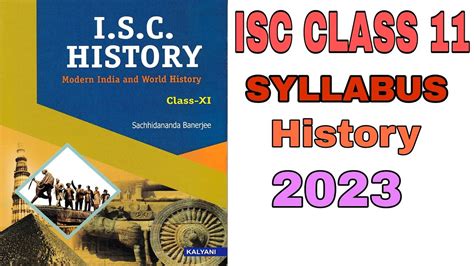 Isc Class 11 History Syllabus Isc Class 11 Isc Class 11 History Syllabus Isc Class 11