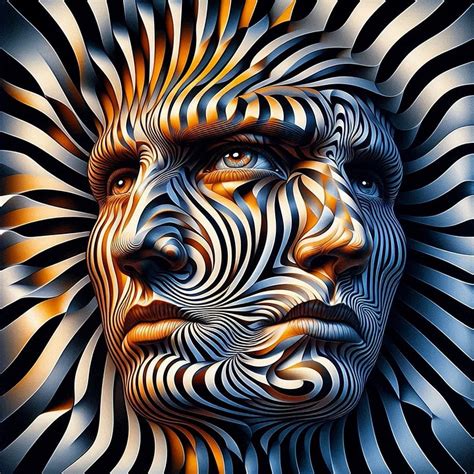 face double face portrait royalty  stock illustration