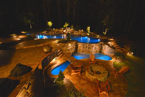 Deck & Pool Lighting | Landscape Lighting | Georgia Lightscapes