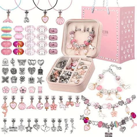 Jewelry Making Starter Kit Earrings Necklace Findings Diy Beads Plier