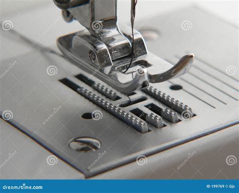 Sewing Machine Closeup Stock Image Image Of Industry Closeup 199769