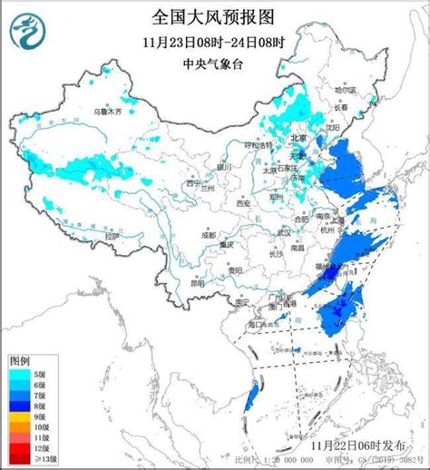 寒潮 大风 暴雪 中央气象台三预警齐发