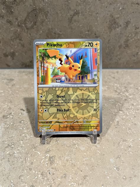 Pikachu Reverse Holo 062 193 Paldea Evolved Pok Köp på Tradera