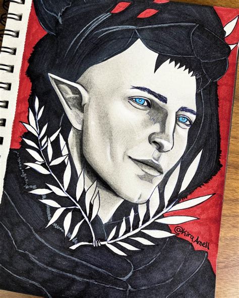 [no spoilers] Solas Fanart by KiraAmell : r/dragonage