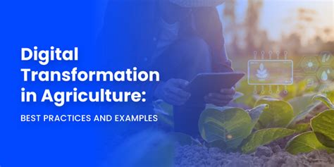 Digital Transformation In Agriculture Best Practices And Examples