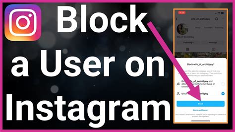 How To Block Someones Account On Instagram Youtube