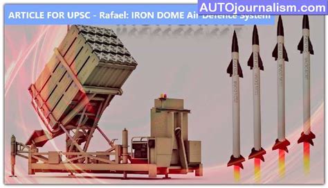 Rafael IRON DOME Air Defence System » AutoJournalism