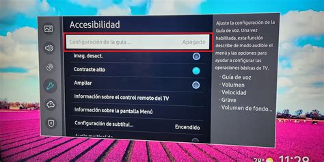 Cómo desactivar la voz que habla en tele Samsung Smart TV