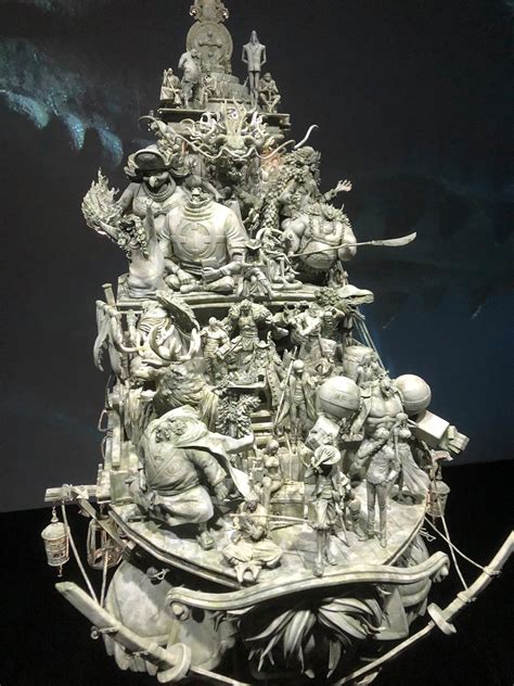 A magnificent One Piece sculpture : r/OnePiece