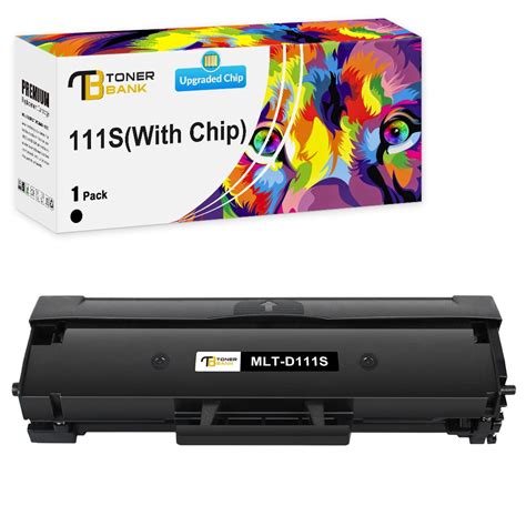 Toner Bank 1 Pack Mlt D111s Toner Cartridge Compatible For Samsung Mlt D111s 111s Xpress Sl