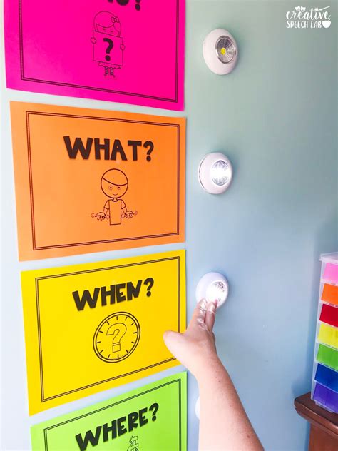 Interactive Speech Therapy Room Decor Creative Speech Lab