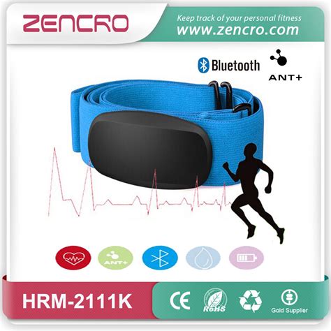 High Quality Bluetooth And Ant Heart Rate Monitor Chest Belt China