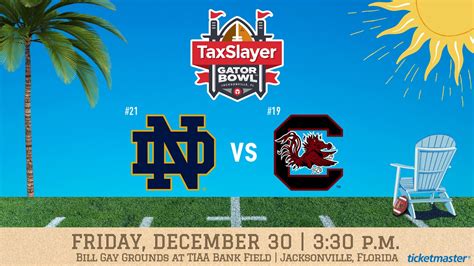 Taxslayer Gator Bowl On Twitter Thrilled To Announce 21 Ndfootball