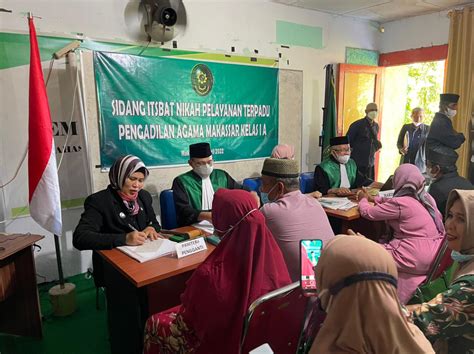 Pelaksanaan Pelayanan Sidang Itsbat Nikah Terpadu Pengadilan Agama Makassar