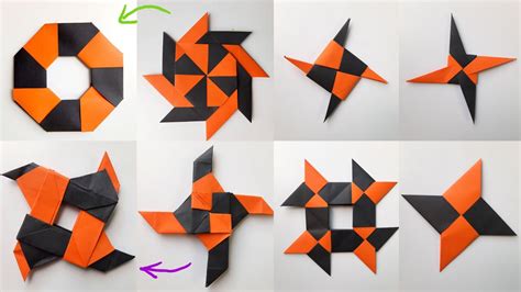 Origami Paso A Paso Estrella Ninja Easy Origami Tutorial