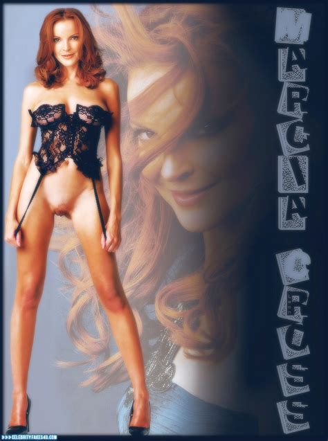 Marcia Cross Lingerie No Underwear Celebrity Fakes U