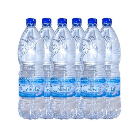 Pack Eau minérale naturelle Celeste 1 5L 6pcs Foodbaked