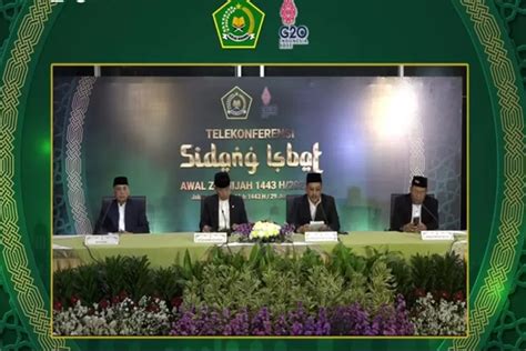 1 Zulhijah 1443 H Jatuh Pada Jumat 1 Juli 2022 Hari Raya Idhuladha 10