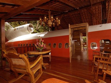 Costa Verde Hotel in Costa Rica has an airplane vacation house