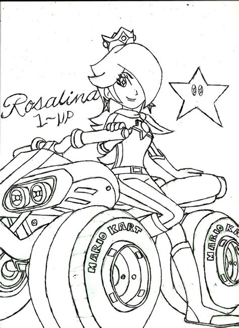 Rosalina Mario Kart 8 by PhantomMasterRamos89 on DeviantArt