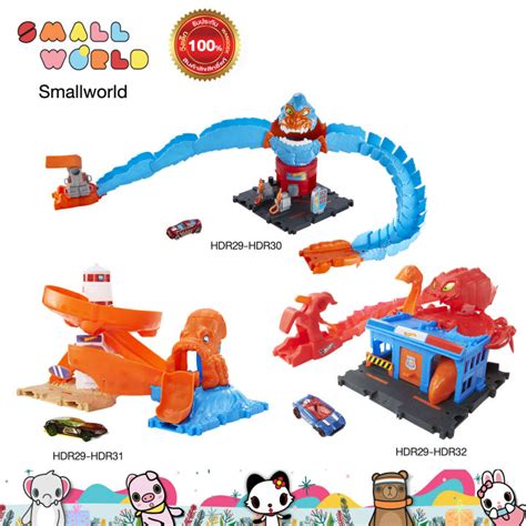 Hot Wheels City Nemesis Playset Assortment HDR ฮอตวลซต ชดรางรนปศาจรายบก