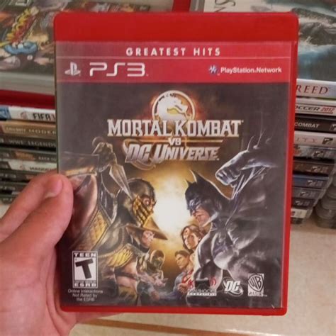 Mortal Kombat Vs Dc Universe Ps Original M Dia F Sica Shopee