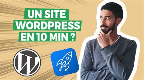 Cr Er Un Site Wordpress En Moins De Minutes Tutoriel Starter