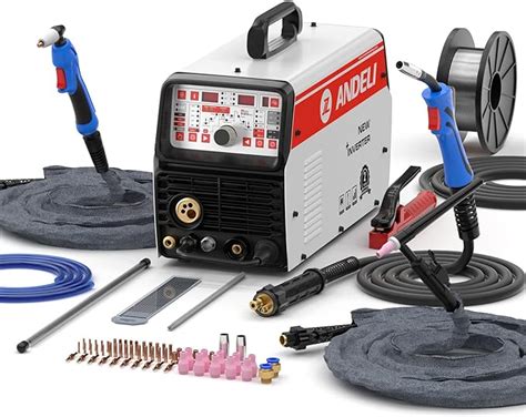 Andeli V Multiprocess Mig Welder Mig Tig Cut Cold Mma Welding