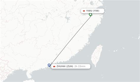 Direct Non Stop Flights From Yiwu To Zhuhai Schedules FlightsFrom