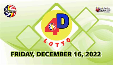 D Lotto Result Today Friday December Official Pcso Lotto