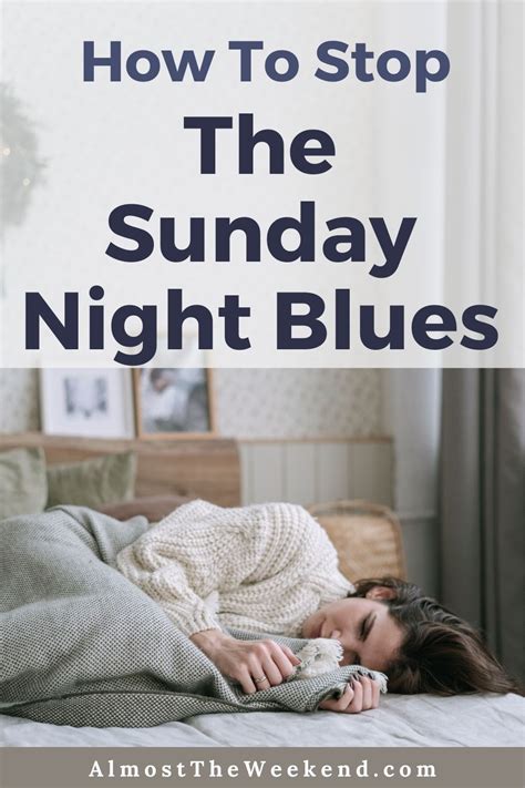 Beat The Sunday Night Blues With These 12 Simple Routines Artofit