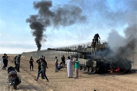 In Pictures Israel At War As Hamas Gunmen Launch Attack From Gaza