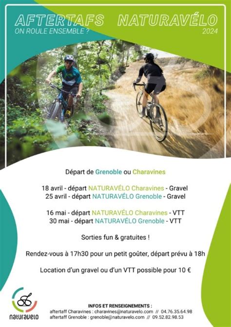 Affiche aftertafs NATURAVÉLO