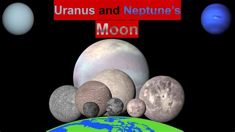 Uranus And Neptune’s Moon Size Comparison Youtube