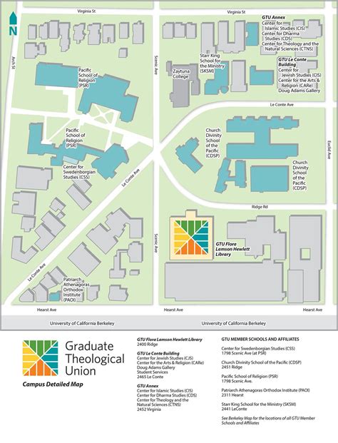 Pacific Lutheran University Campus Map | US States Map