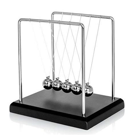 Buy Newtons Cradle 5 Pendulum Balls Big Newtons Cradle Balance Metal