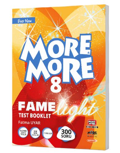 More More 8 Sınıf Fame Light Test Booklet Fatma Uyar